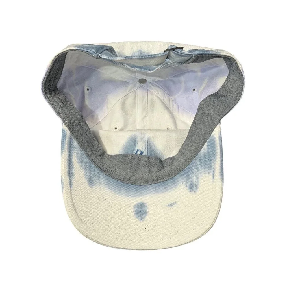 ADIDAS Hat Cap Strapback‎ White Blue Purple Adjustable Adult Embroidered Workout
